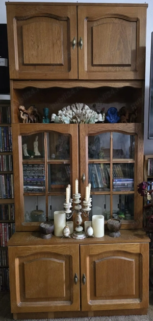 Mobila vintage lemn - 5 module, fag