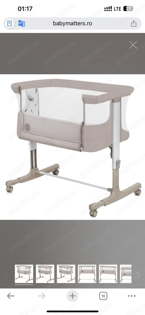 Vând co-sleeper folosit foarte puțin