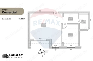 COMISION 0%| DE VANZARE| SPATIU COMERCIAL| TRACTORU|GALAXY RESIDENCE - imagine 2