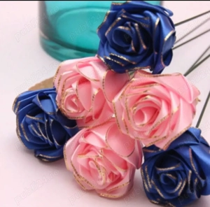 Trandafir din satin ,eleganta ce nu se ofileste 