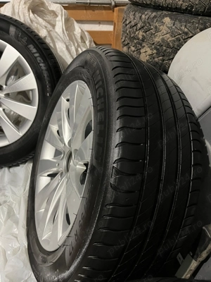 Vând jante BMW cu anvelope Michelin 225 55 17 - imagine 5