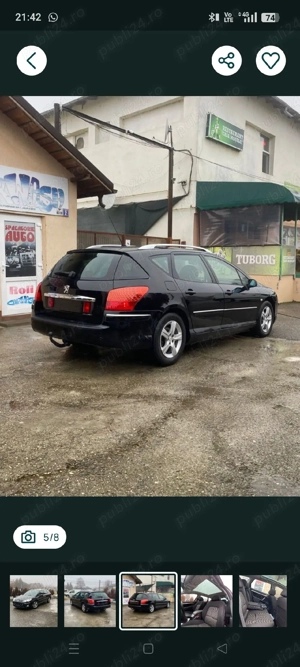 Dezmembrez Peugeot 407sw 1.6hdi - imagine 3