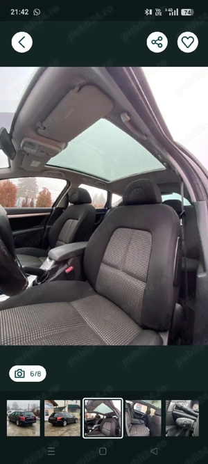 Dezmembrez Peugeot 407sw 1.6hdi - imagine 5