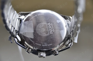 Pulsar by Seiko,Cronograf,10atm,NOU - imagine 5