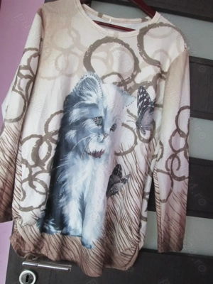 bluza cu pisicuta dame L