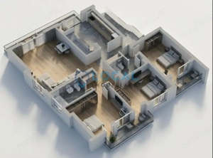 Apartament 4 camere | 104 mp | 2 parcari  | Manastur