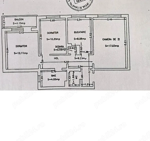 Apartament 3 camere decomandate zona Inel 2 - imagine 6