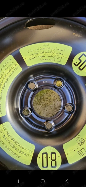 Jante Peugeout 3008 slim T135/80/18 R