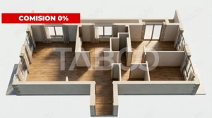 COMISION 0%-Apartament 3 camere Rahovei 93mp 2 bai terasa+balcoane