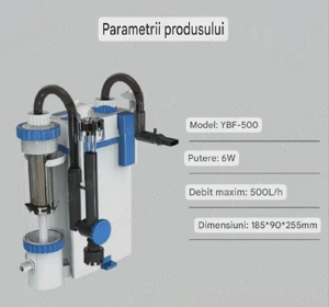 Filtru extern tip cascadă pentru acvariu  - imagine 2