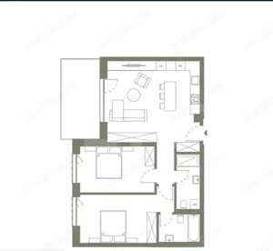 Apartament cu 3 camere, 2 bai, 72 mp, finisat modern, ERA By Hexagon