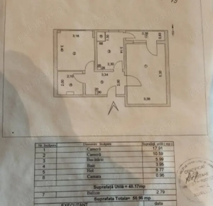 2 camere Micro 18 etaj intermediar LIBER 