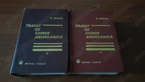 Vand Tratat de chimie anorganica de D.Negoiu, 2 vol.