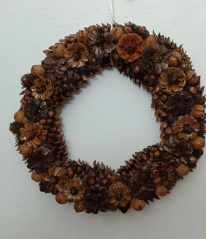 Coroane decorative handmade, naturale.