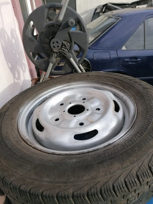 Vand sau schimb jante cu cauciucuri 195/70/15 C vara ,MS ford tranzit  - imagine 7