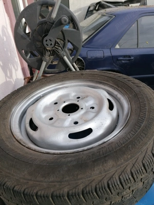 Vand sau schimb jante cu cauciucuri 195/70/15 C vara ,MS ford tranzit  - imagine 6