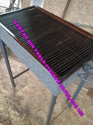 Grătare Solide Din Tabla Striată De 3 mm