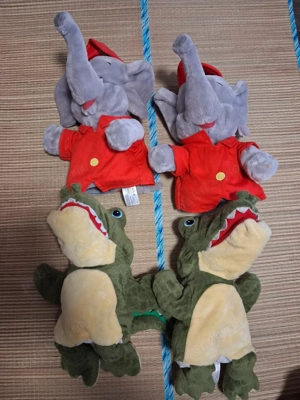 Marioneta de mana Crocodil, Fiesta Crafts