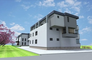 Apartament semifinisat într-un imobil nou – etaj 1, cu balcon și parcare inclusă