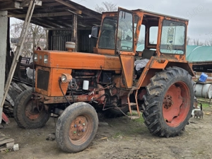 Tractor u650+plug+disc+cositoare 