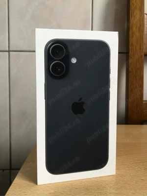 Vand iPhone 17 Negru Sigilat 256gb