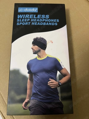 Bentiță sport cu muzică BLUETOOTH  încărcare USB