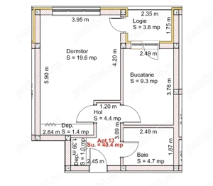 Vand apartament 2 camere FINISAT LA CHEIE | Direct de la dezvoltator (fara comision) | Selimbar  - imagine 10