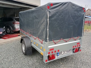 Remorca de 750 kg,de 250/125 cm,NOUĂ !