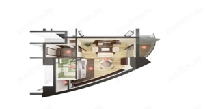 Apartament 1 camera 45 mp utili, view deosebit, West City Tower - imagine 6