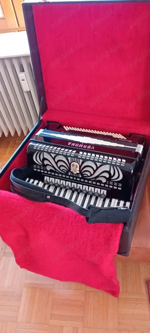 Acordeon Weltmaister Velmona Cantora 120 Bași 11 Registre + 5Registre la Bași, Picolo Organ Impecabi - imagine 3