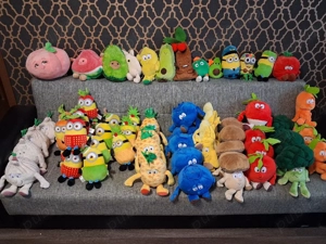 Set complet de jucarii de plus fructe, 30x30cm, multicolor Buc10lei comanda minima 4 buc