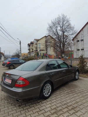 Mercedes E280 CDI 2008, trapa  led  automat - imagine 5