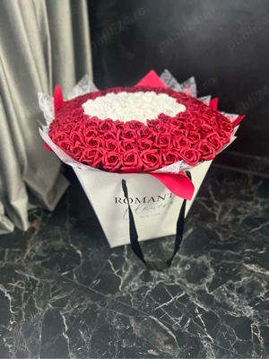 Buchete trandafiri de sapun