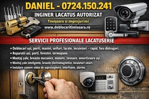 Deblocari Usi Rapid Fara Distrugere Lacatus Reparatii Timisoara - imagine 4