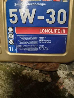 ulei motor Liqui Moly Long Life 3 5w30 1L - imagine 2