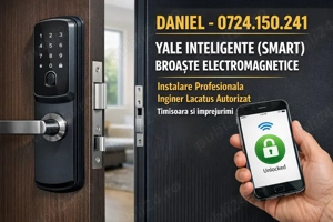 Montaj Incuietori Inteligente (SMART) pe Usi si Porti