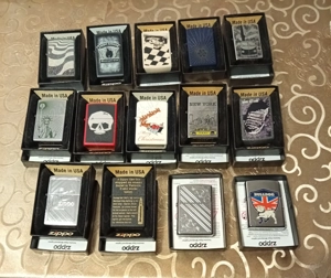 Brichete zippo de colecție 