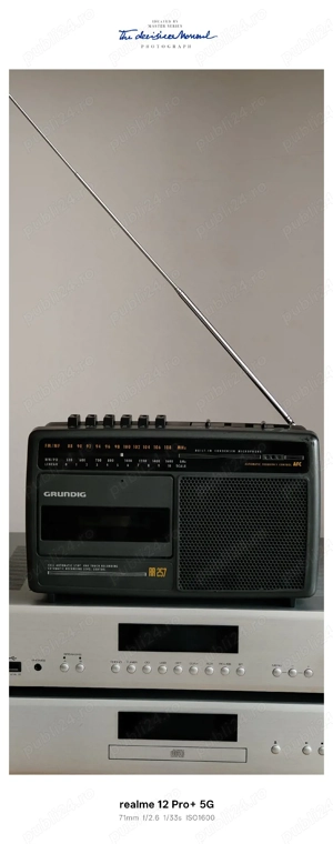 Radiocasetofon Grundig si casetofon Philips