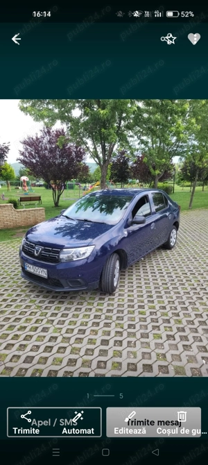 Vând Dacia Logan 2019 22000 Ron neg
