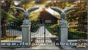 Decorațiuni din beton, pentru curte și grădină.