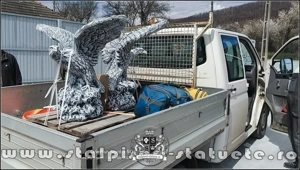 Ornamente de grădină, din beton, la domiciliu. - imagine 3