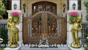 Poducâtor statui pentru curte și grădină. - imagine 5