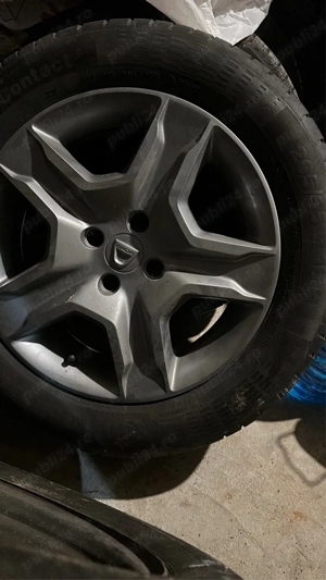 Jante cu anvelope de vara Continental Sandero Stepway - imagine 2