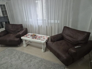 Set canapea extensibilă + fotolii