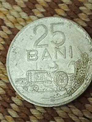 monedă 25 bani 1982
