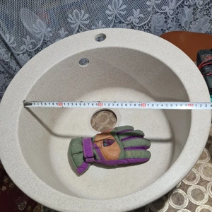 Chiuvetă granit rotundă - imagine 3