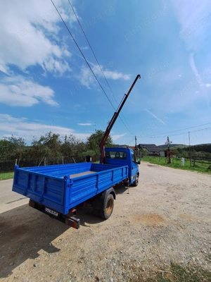 vând Iveco daily basculabil cu macara  - imagine 2