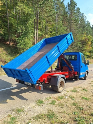 vând Iveco daily basculabil cu macara  - imagine 7