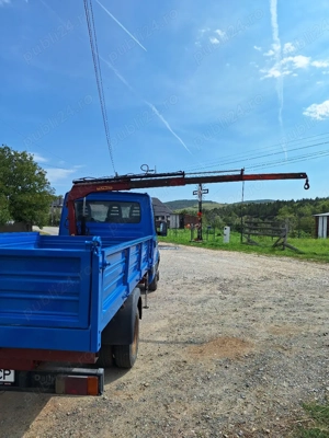 vând Iveco daily basculabil cu macara  - imagine 8