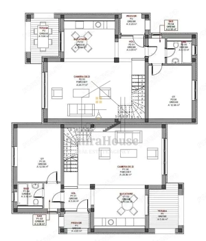 Casa tip duplex 125 mp utili, teren 500 mp, Feleacu - imagine 18